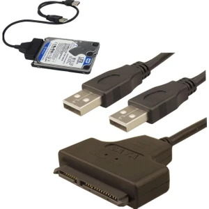 2.5 Inç Sata HDD Kablosu Hard Disk SSD HDD To USB Laptop Serial Ata 4536