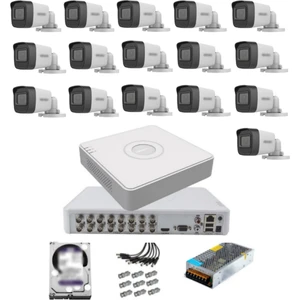 16 Kameralı Güvenlik Kamera Hazır Set 2tb 7/24 Hdd-2tb Kayıt Kapasiteli Sistem