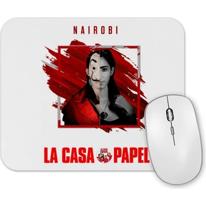 Baskı Dükkanı La Casa De   Papel Mouse Pad