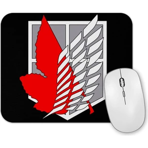 Baskı Dükkanı Attack On Titan Attack On Angel Mouse Pad