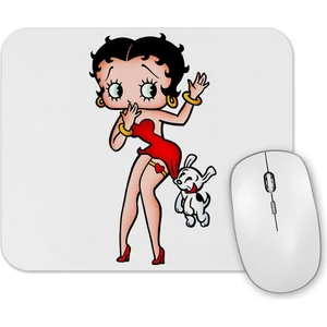 Baskı Dükkanı Betty Boop Mouse Pad