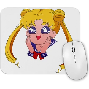 Baskı Dükkanı Articles Sailor Moon Happy Transparent Mouse Pad