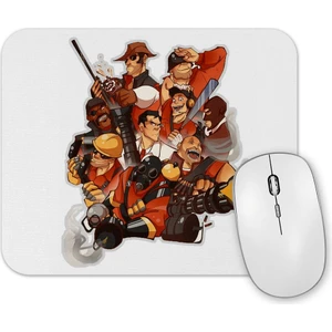 Baskı Dükkanı Team Fortress 2  Red Team Mouse Pad