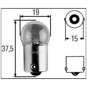 Ampül-Eco 12V 67 Park R10W BA15S (Osra M