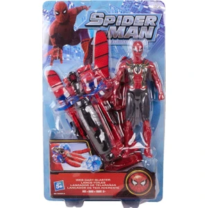 Spiderman Ağ ve Ok Atan Eldiven - Örümcek Adam Figürlü