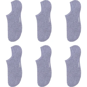 Ozzy Socks Kadın Gri Bambu Görünmez (Sneaker) Spor Ayakkabı Çorabı