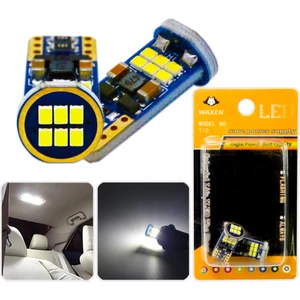 T10 Park Plaka Tavan Iç Aydınlatma Ampul 18 Led Dipsiz W5W 194 6500K Beyaz