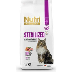 Nutri Feline Kısırlaştırılmış Somonlu Yetişkin Kedi Maması 2 kg