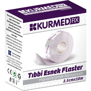 Fix 2.5cmX10m Hipoalerjenik Tıbbi Esnek Flaster