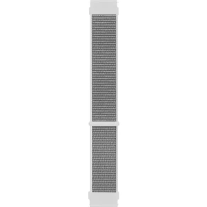 Samsung Galaxy Watch 4 44MM Hasırlı Kordon Woven Sport Loop Beyaz
