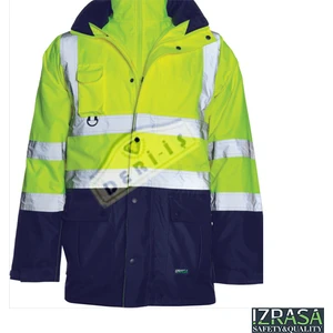Oxford 300 D 5+1 Reflektörlü Parka 5 Farklı Kullanım Modeli  Sarı
