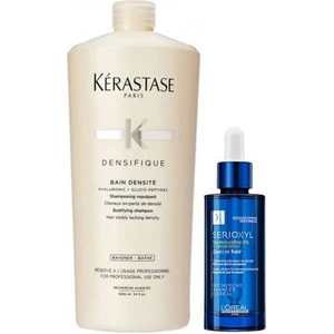 Densifique Densite Saç Yoğunlaştırıcı Şampuan 1000 Ml+Loreal Serioxyl Stemoxydine %5 Denser Hair 90 ml