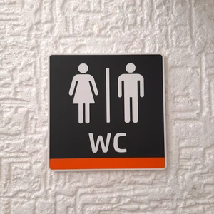 Modern Tasarım Wc Yönlendirme Tabelası