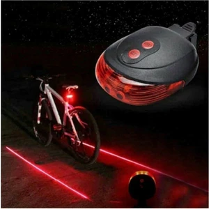 Gıda Bizde Bisiklet Lambası Lazer Şeritli Güvenlik Arka Stop Lamba LED Işık