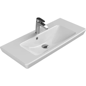 Seramik Cerastyle Porto 85X38CM Etajerli Lavabo