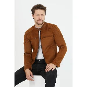 Mero Life Erkek Taba Yeni Sezon Süet Ceket