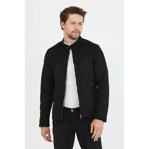 Mero Life Erkek Siyah Yeni Sezon Süet Ceket