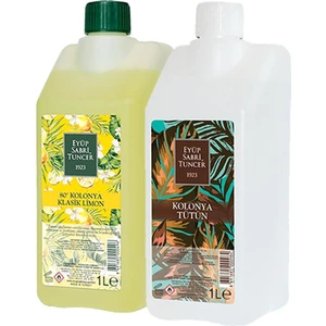 Eyüp Sabri Tuncer Klasik Limon ve Tütün Kolonyası Yedek Şişe 1 lt