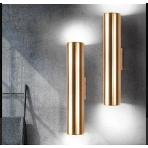 mylights Parlak Gold Parlak Altın LED Çift Yön LED Aplik