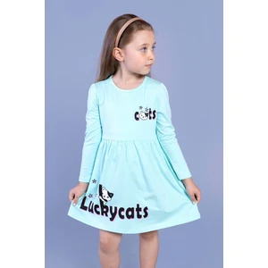Toontoy Kids Toontoy Kız Çocuk Baskılı Elbise