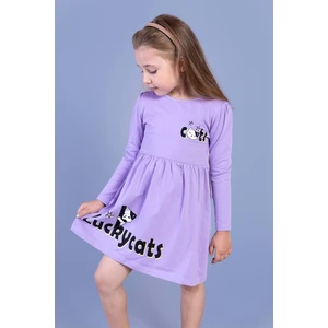 Toontoy Kids Toontoy Kız Çocuk Baskılı Elbise