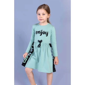 Toontoy Kids Toontoy Kız Çocuk Baskılı Elbise