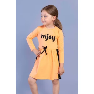 Toontoy Kids Toontoy Kız Çocuk Baskılı Elbise