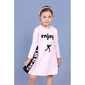 Toontoy Kids Toontoy Kız Çocuk Baskılı Elbise