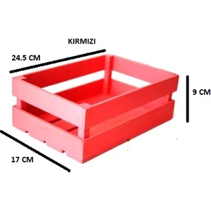 Dembey Ahşap Atölye Ahşap Atölye Ahşap Kasa Raf Çiçeklik Renkli Mini Kasa