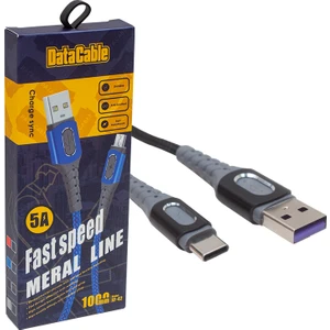 PM-3785 5 Amper Type-C Hızlı Şarj Data Kablosu