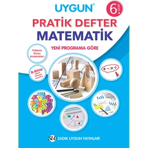 Sadık Uygun Yayınları 6. Sınıf Yeni Pratik Defter Matematik