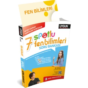 Sadık Uygun Yayınları 7. Sınıf Yeni Spotlu Fen Bilimleri Soru Bankası + Kavram Haritaları