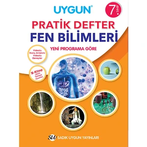 Sadık Uygun Yayınları 7. Sınıf Yeni Pratik Defter Fen Bilimleri