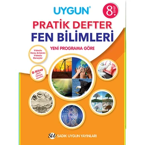 Sadık Uygun Yayınları 8. Sınıf Yenipratik Defter Fen Bilimleri