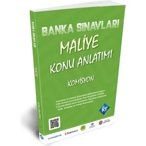 Kr Akademi Yayınları Banka Sınavları Maliye Konu Anlatımı Kitabı