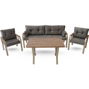 Tu Tienda 3+1+1+Masa Dekoratif Bahçe,balkon,mutfak Takımı 123NRG