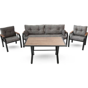 Tu Tienda 3+1+1+Masa Dekoratif Bahçe,balkon,mutfak Takımı 123NRG