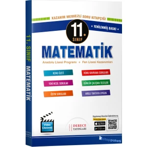 Derece Yayınları 11.sınıf Matematik Modüler Set 2021-2022 Derece Yayınları