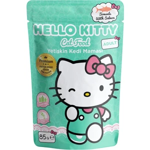 Hello Kıtty Somonlu Yetişkin Kedi Maması 85 gr