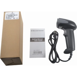 AF-7080 USB Kablolu El Tipi 1d-2d Laser Barkod Okuyucu