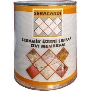 Seracardi Seramik Üzeri Şeffaf Izolasyon 1 kg