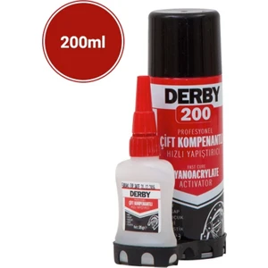 Derby 200 + 35 gr Plastik Hızlı Yapıştırıcı