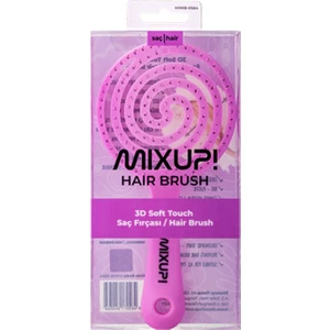 Mıxup 3d Soft Touch Saç Fırçası Lila