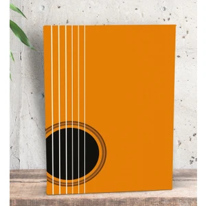 Bk Gift Gitar Tasarımlı Dekoratif Mini Kanvas Tablo 15 x 20 Cm-2