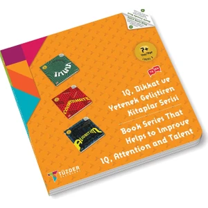 7+ Yaş Seti Level 3 - IQ Dikkat ve Yetenek Geliştiren Kitaplar Serisi