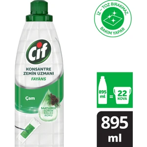 Konsantre Zemin Uzmanı Fayans Çam 895 ml