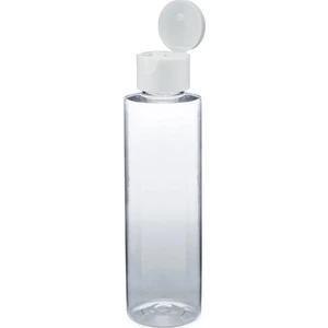 Güvenç Ambalaj 100ML - Plastik Doldurulabilir Boş Plastik Fliptop Şişe - 10 Adet