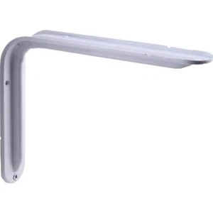 Raf Altı L Ayak Beyaz L Raf Ayağı 5 x 6 Ölçü: 140 x 110 mm ( 2 Adet )