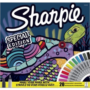 Fine Permanent Markör 20 Renk Kaplumbağa