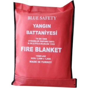 Blue Safety Yangın Battaniyesi 130 x 180 cm